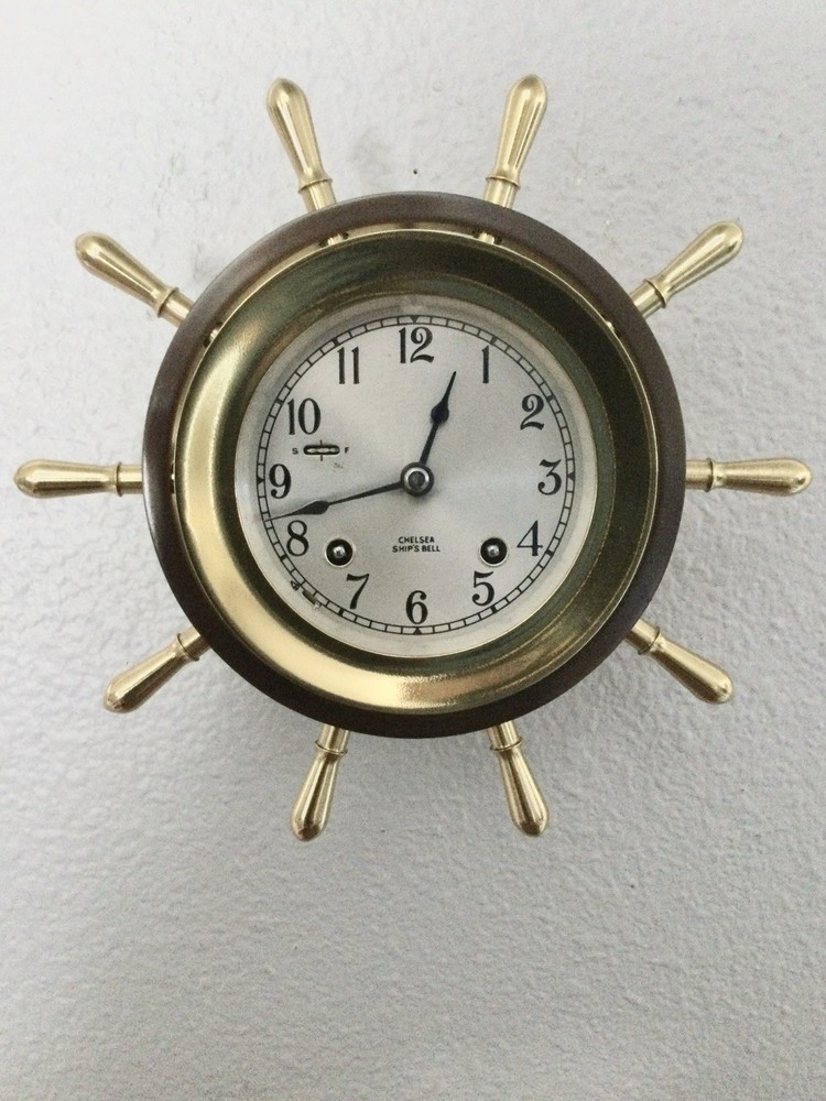 Chelsea Ships Bell Clock