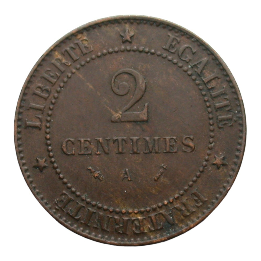 France 1890-A 2 Centimes