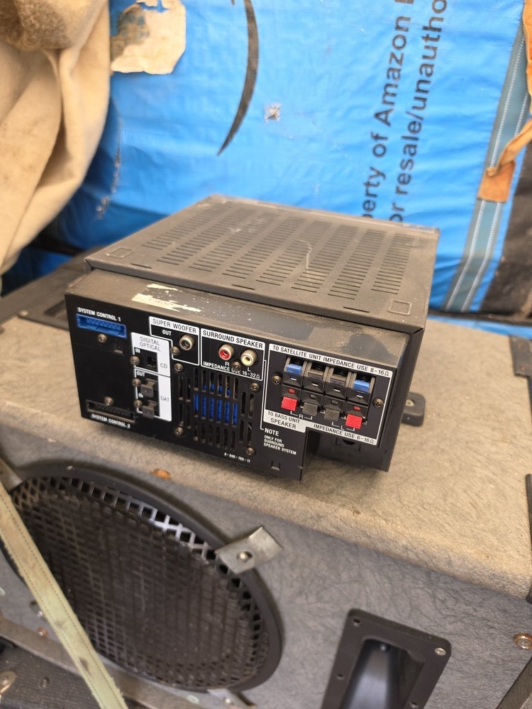 Sony Mhc-6700 Amplifier untested