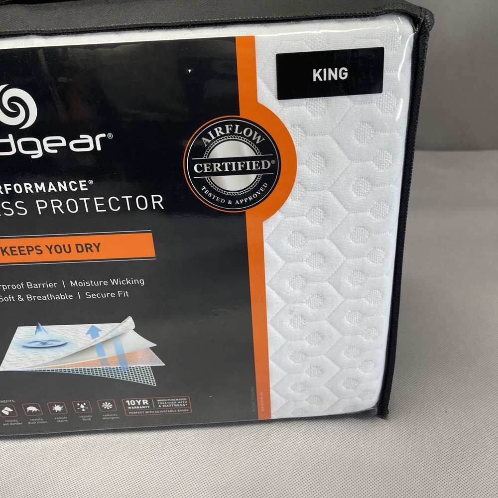 Bedgear King Mattress Protector Dri-Tec Airflow Performance