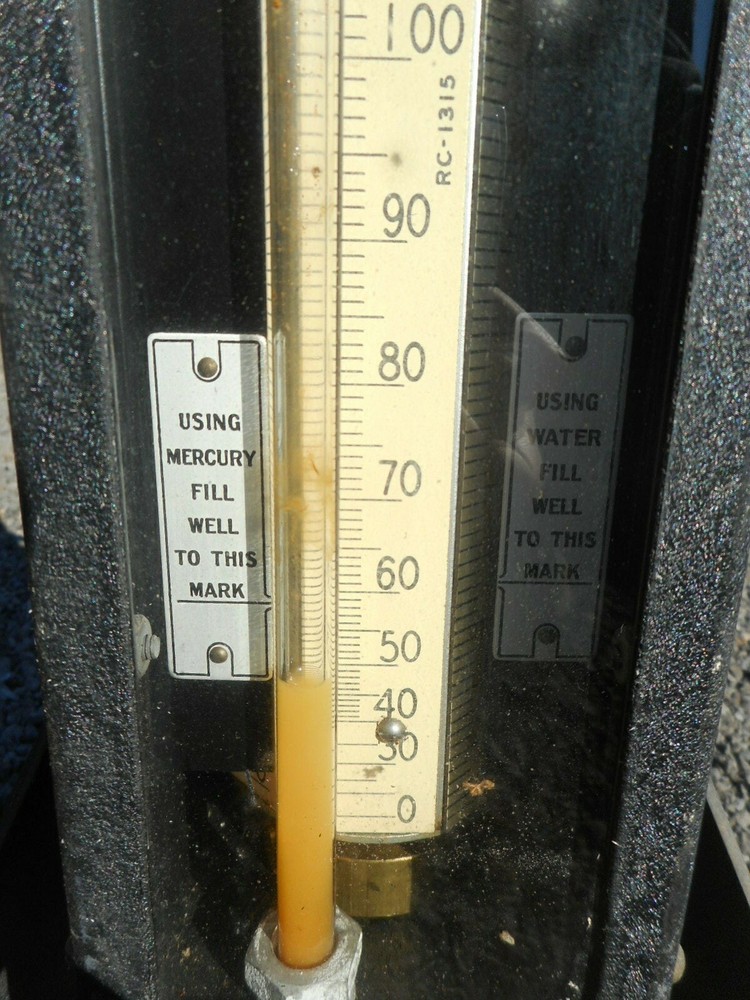 Meriam 61" Free Standing Manometer Model A-338