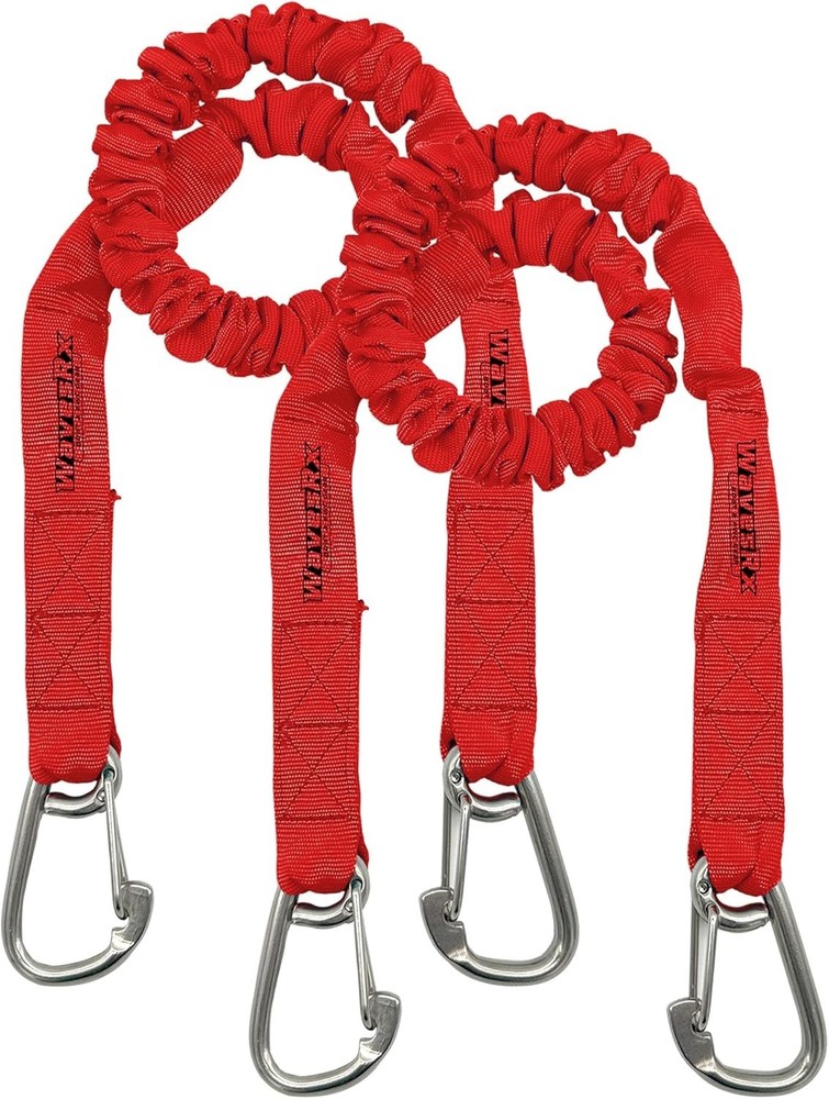 WAVESRX DockingPal™ - Premium Flat Bungee Dock Lines for Boats
