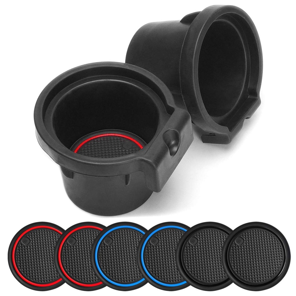 Auovo 2 Pcs Cup Holder Inserts Replacement for Frontier 2005-2019 Xterra 05-1