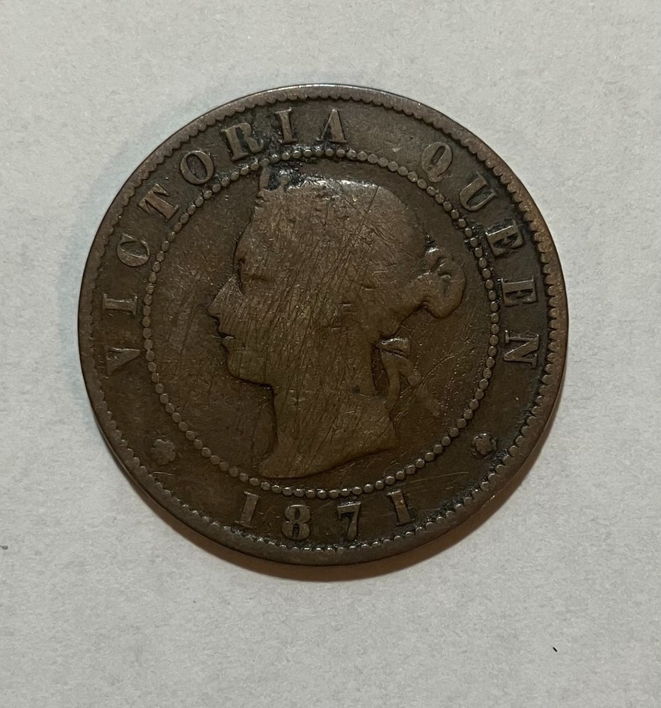 1871 P.E.I. One Cent Penny