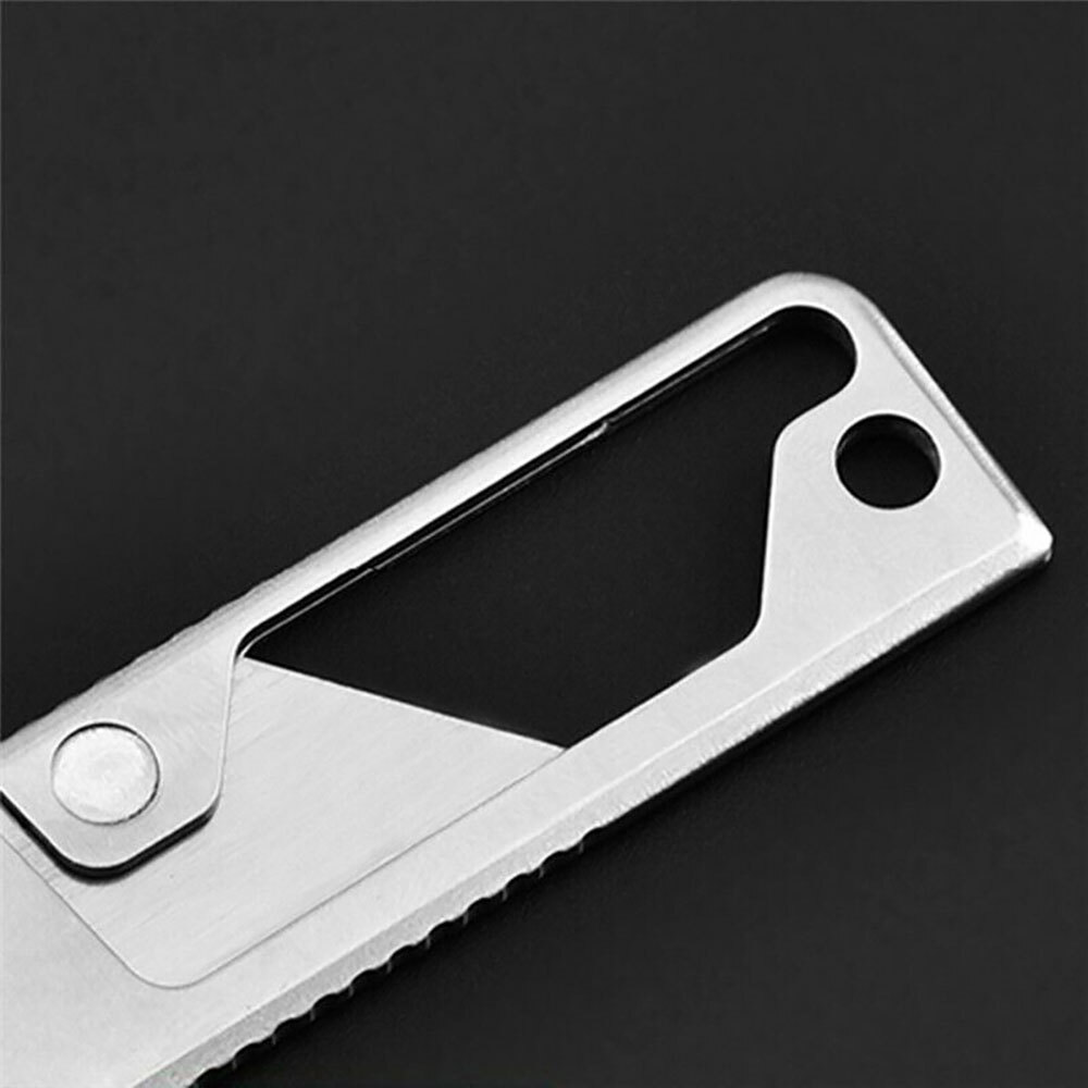 Stainless-Steel EDC Folding Utility Knife Wallpaper Knife Multi-function Outdoor