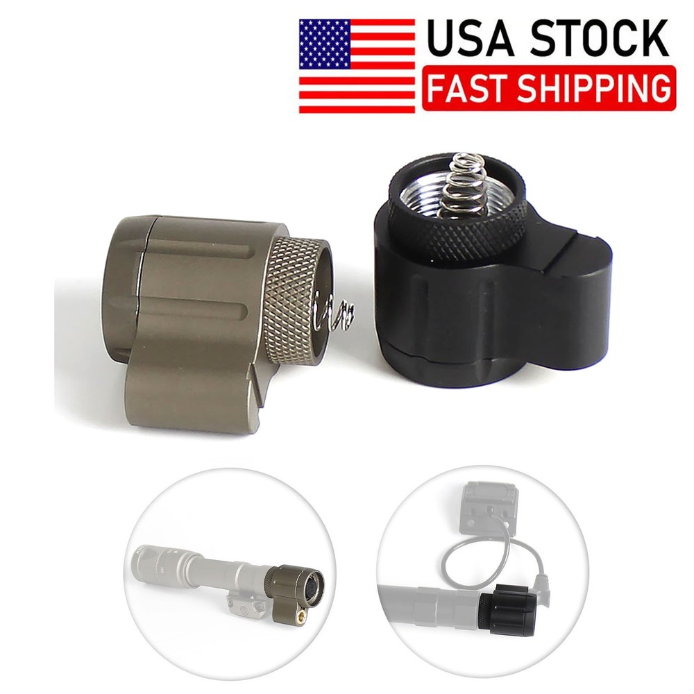 Tactical Tailcap Switch For M300 M600 Flashlight Dual Function Switch Light Rear