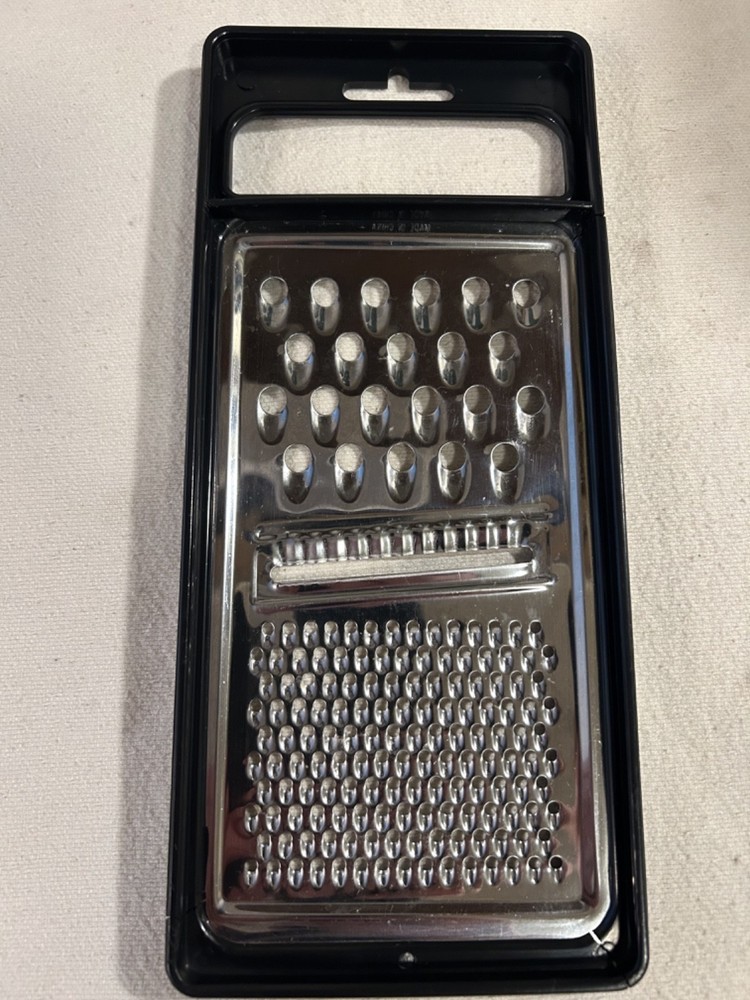 Handheld Flat Cheese Grater Slicer - Stainless Steel