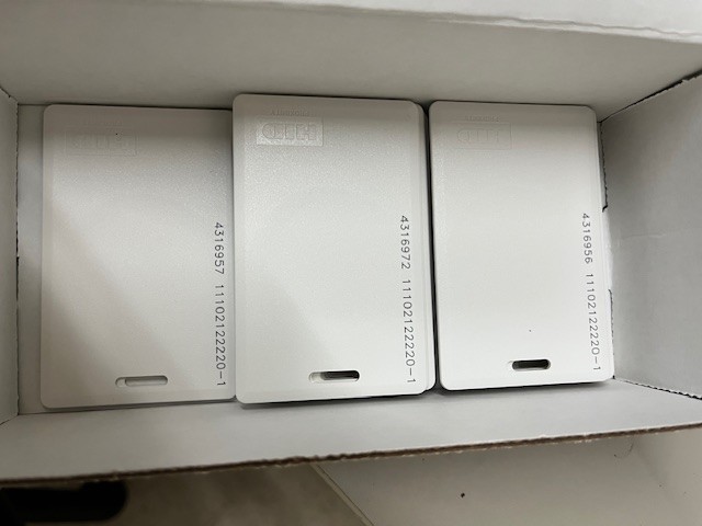 HID Proximity Access Card - Format D12200 - Unused