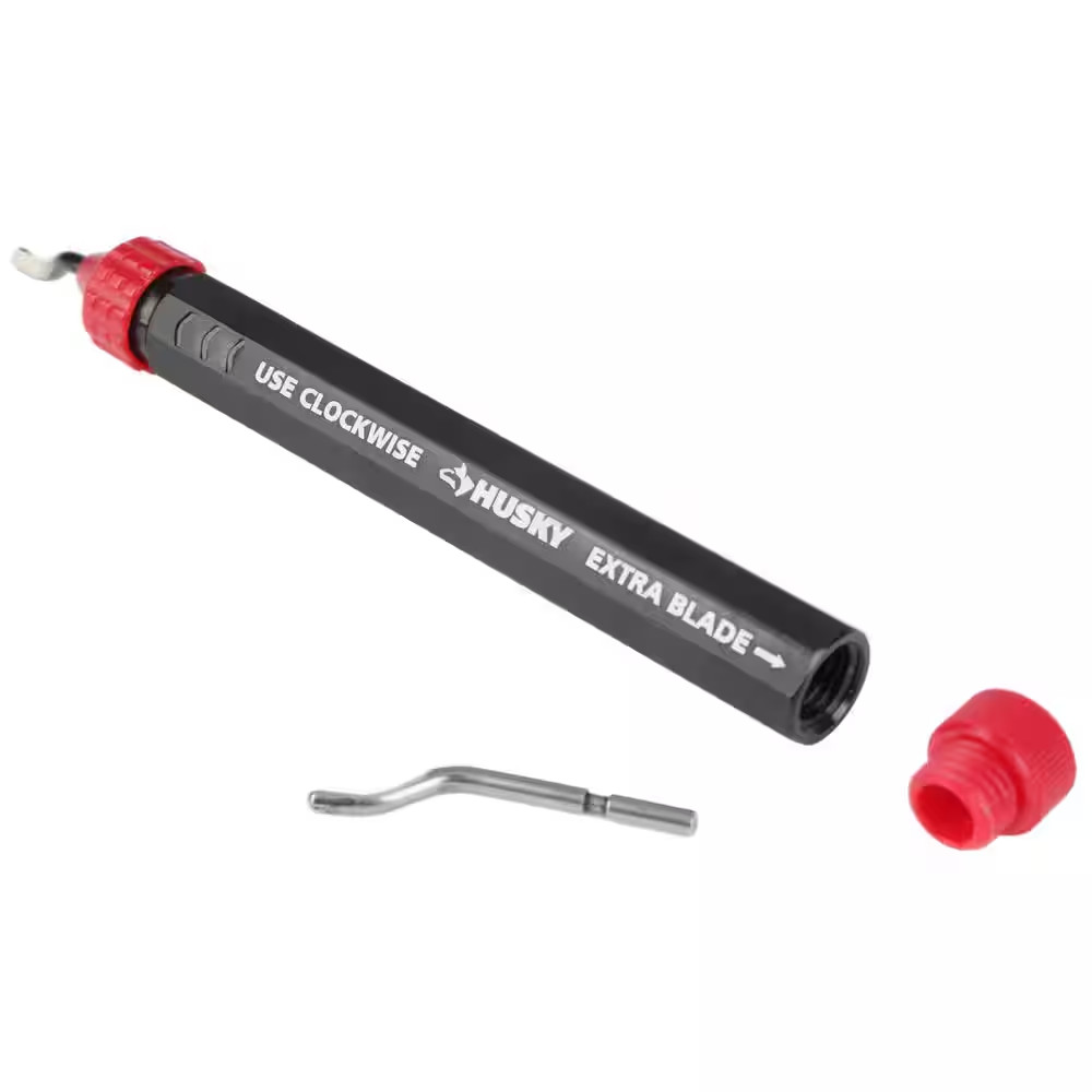 Swivel Blad Deburring Tool with Quick Release Cap and Blade Storage