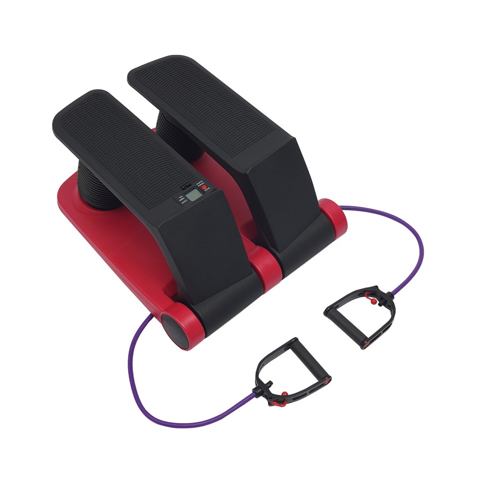 LCD Display Portable Twist Stepper Step Machine Mini Twist Stepper 330.69 lbs