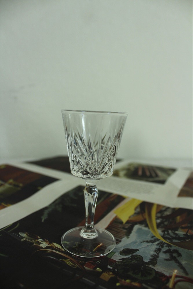 Crystal Wine Glasses Port Wine, Small Goblets