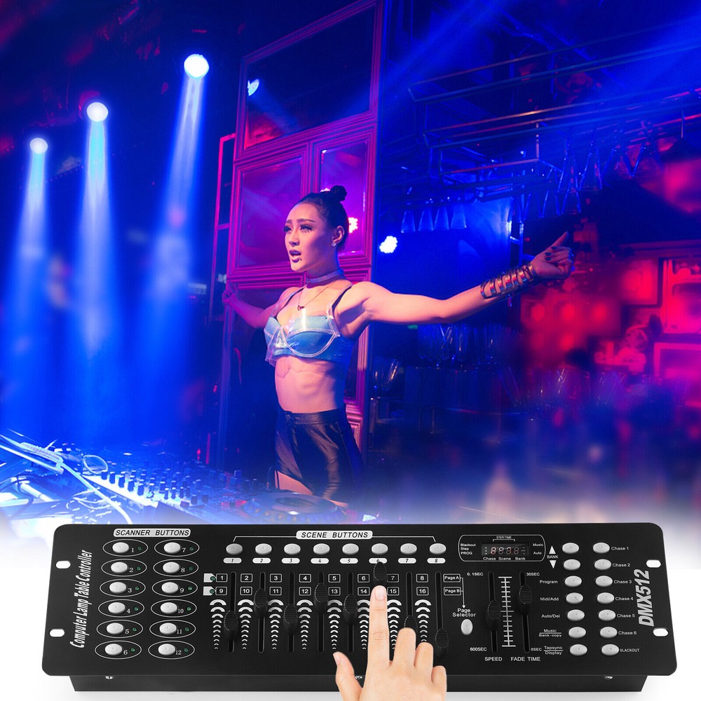 DMX512 40/192 Channel DMX DJ Light Controller Lighting Console DJ Laser Operator