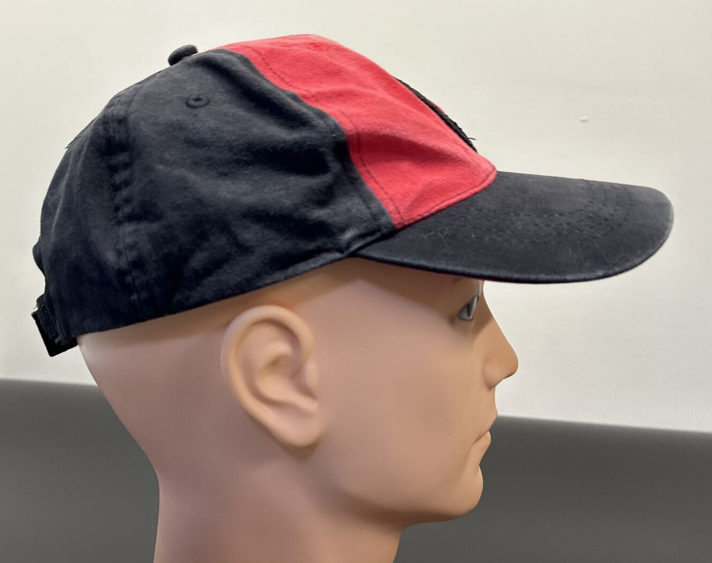 Spiderman Marvel Comics Adjustable Hat/Cap 2007, Hook & Loop, 100% Cotton Red/Bl