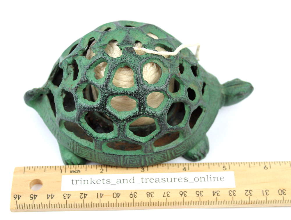 CAST IRON TURTLE STRING DISPENSER