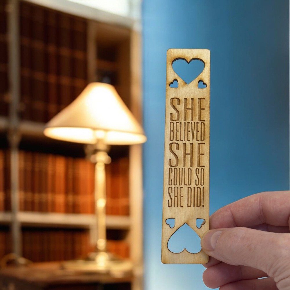 Bookmark - She Believed She Could