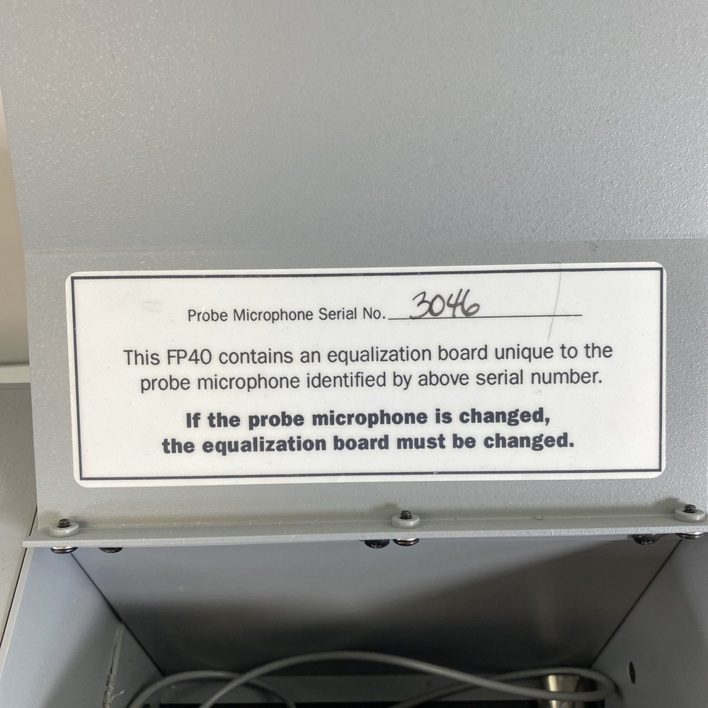 FRYE Electronics FONIX FP40-D HEARING AID ANALYZER