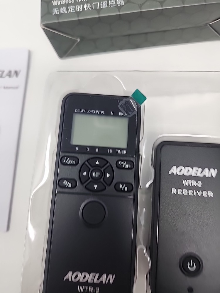AODELAN WTR-2 Wireless Shutter Release Timer Remote Control Nikon