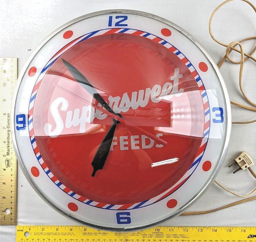 Supersweet Feeds Double Bubble Clock Original 15"