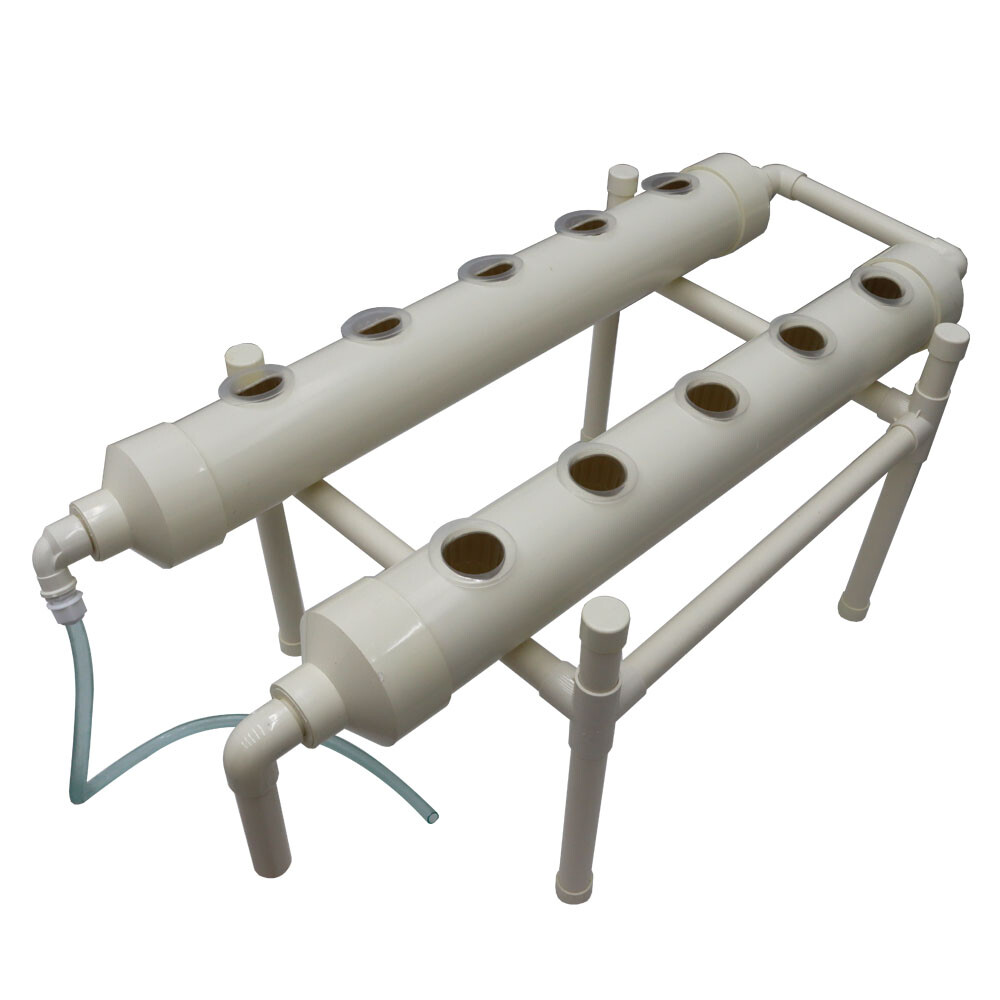 10 Sites Bolder Pope Hydroponic System Vegetable Fruit Growing Kit +water pump