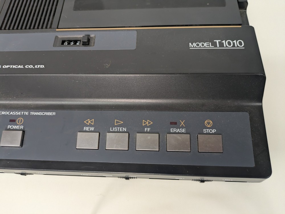 Pearlcorder Model T1010 Microcassette Transcriber