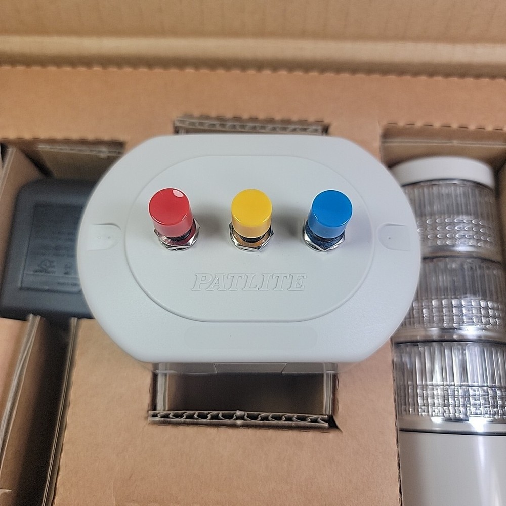 PATLITE HSST-312-RYG STACK LIGHT ASSEMBLY KIT SIGNAL TOWER KIT