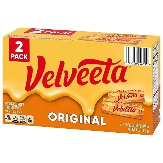 Original Pasteurized Cheese Loaf (32 oz., 2 pk.)