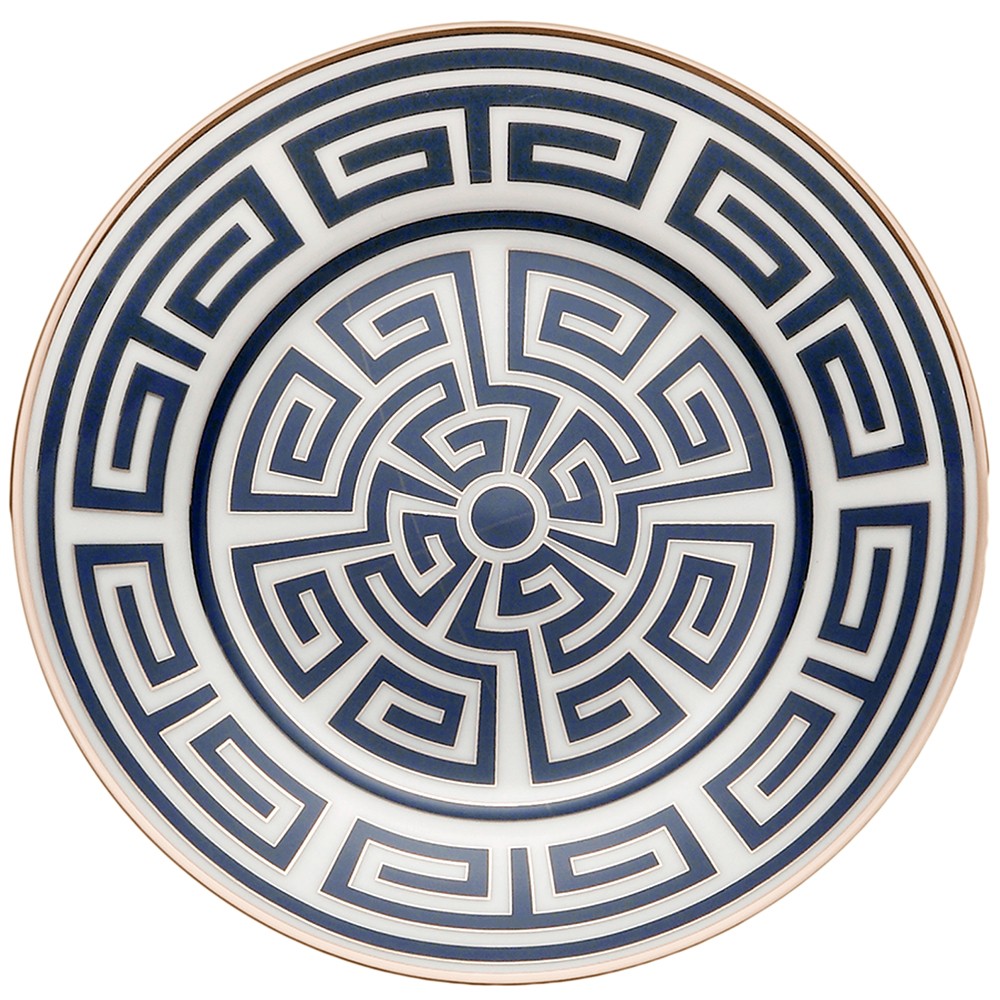 Richard Ginori Labirinto Flat Bread Plate Zaffiro 16cm