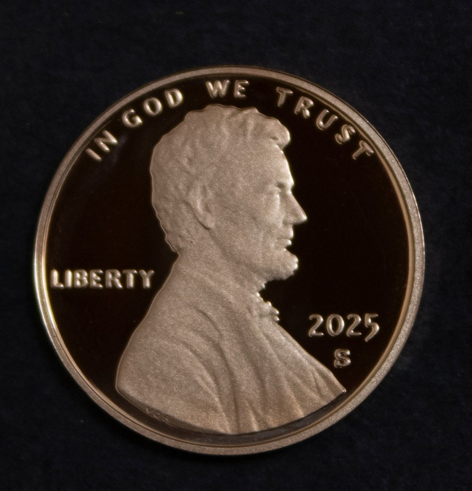 2025 Lincoln Shield Cent Gem Proof Lot 5216
