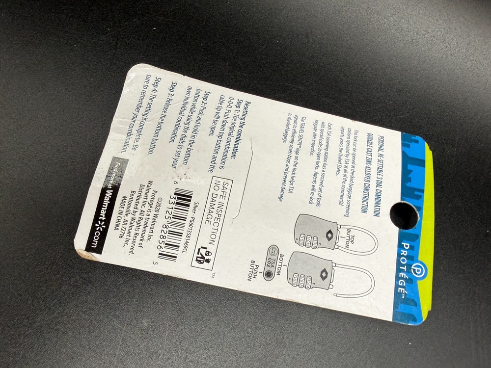 3 New Padlocks Brinks Master Lock TSA Combo Steel High Security Set