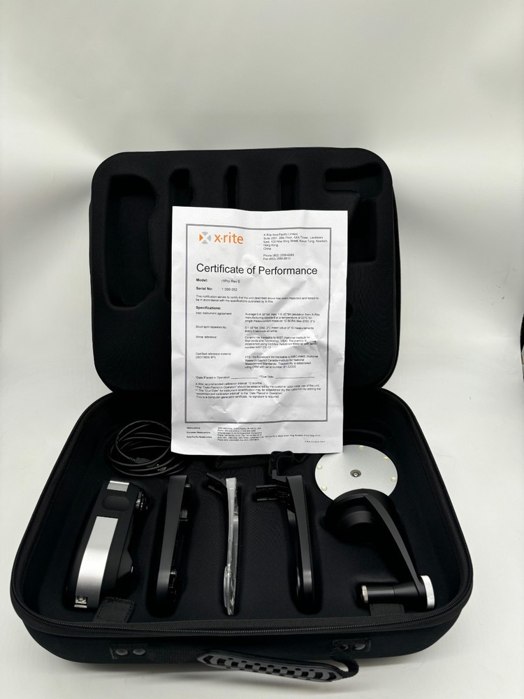 X-rite i1 Pro Rev E + i1 iO Automatic Table Scanner (BUNDLE)