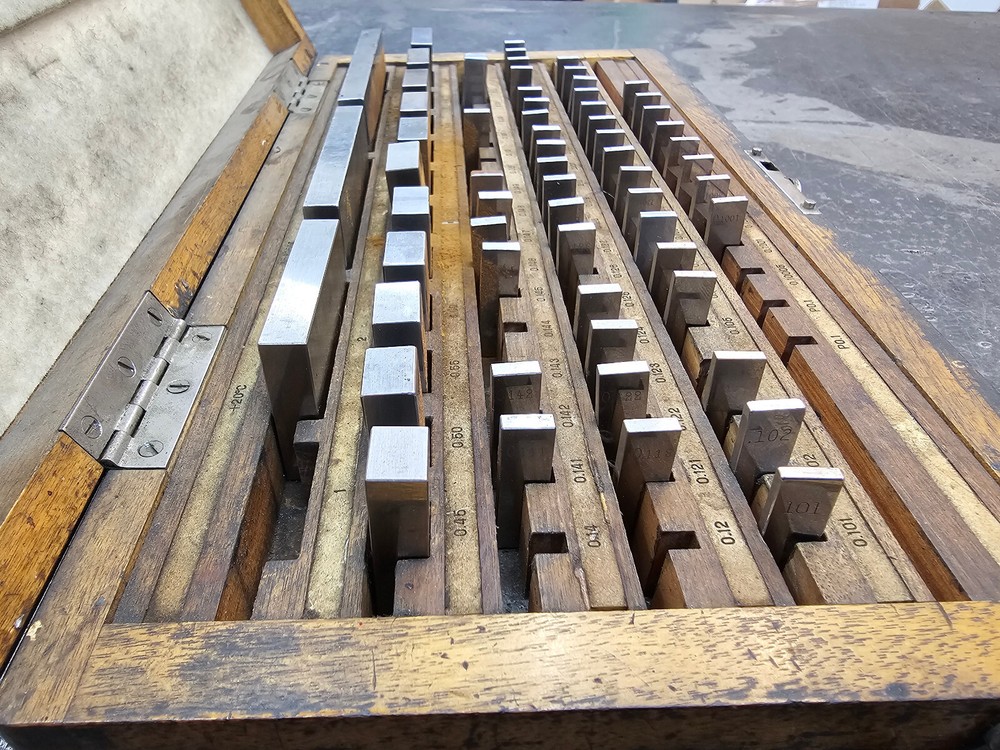 Kuroda Gage Blocks 82504 Missing/Replacements/Rusted. Set For Messing With.