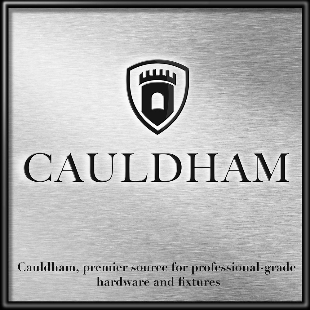 CAULDHAM 10 Pack Solid Kitchen Cabinet Arch Pulls Handles (3-3/4" Hole Center...