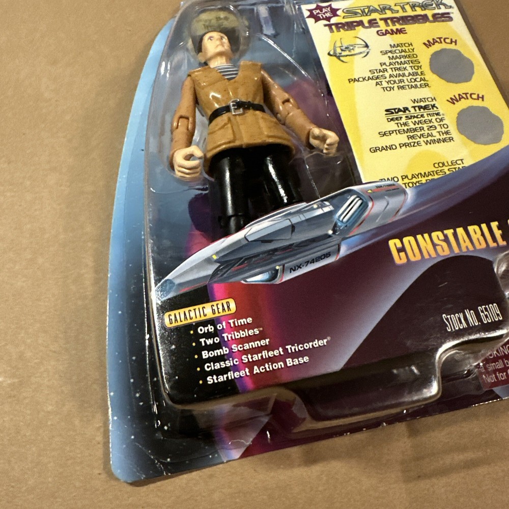 (#23). Playmates 1997 STAR TREK Deep Space Nine Warp Factor Constable Odo