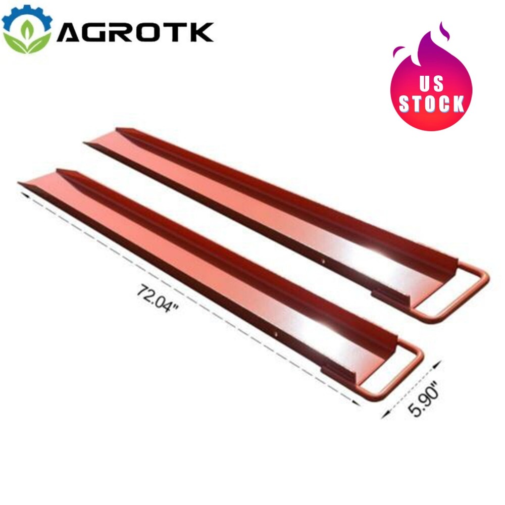 72'' Steel Forklift Extensions | AGT-EX726