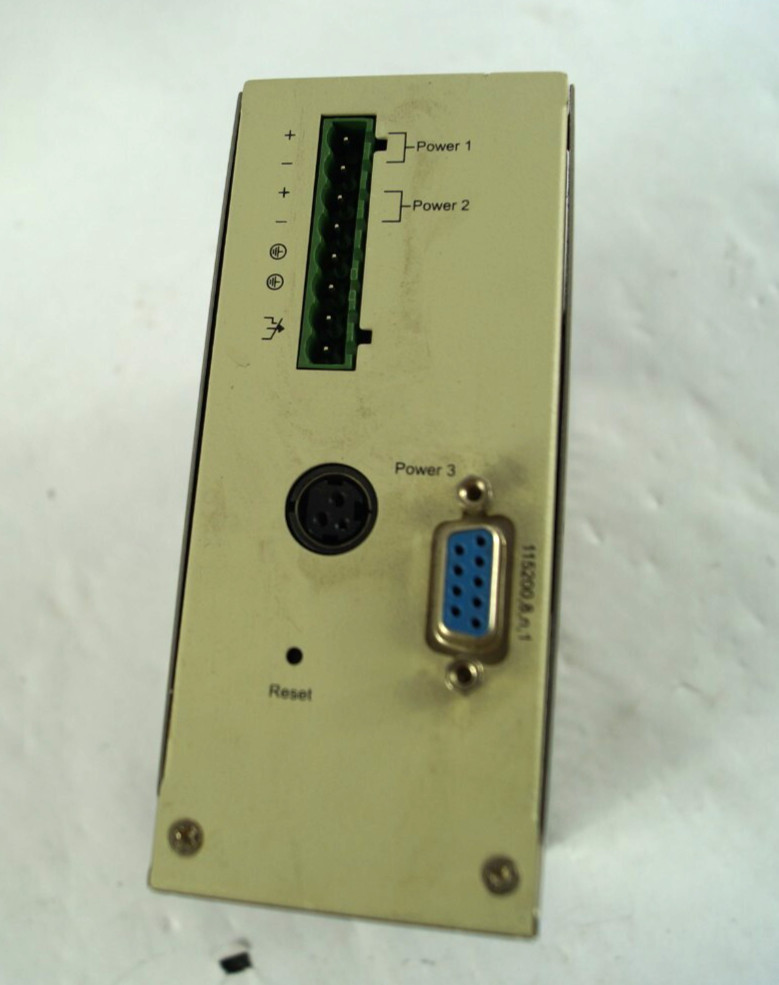 EtherWAN EX61800A00B EX61800A Industrial Managed Switch 12-48VDC WORKING E163