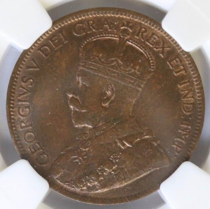 1914 CANADA 1C - NGC - MS63BN