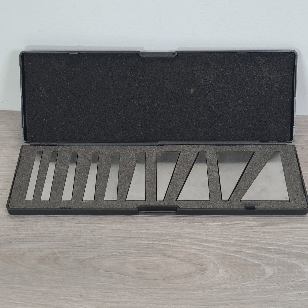 Machinist Lathe Precision Angle Block Set 10 Piece