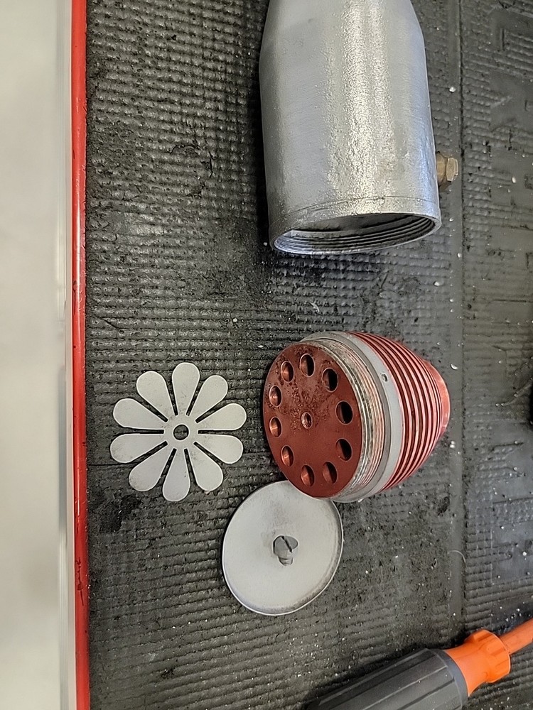 Vintage 1950s Redhead DynaJet Pulsejet Engine