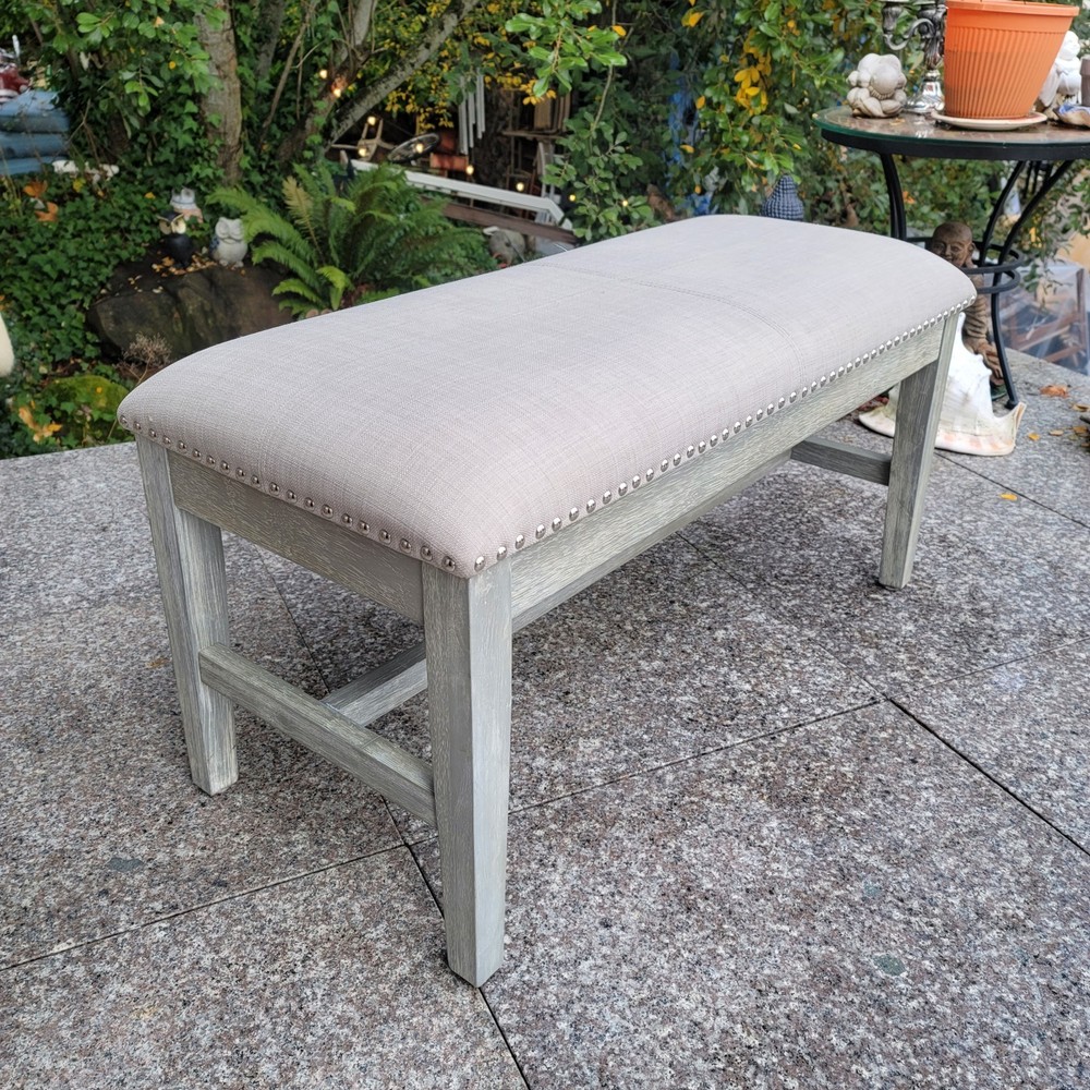 Modern upholstered bench