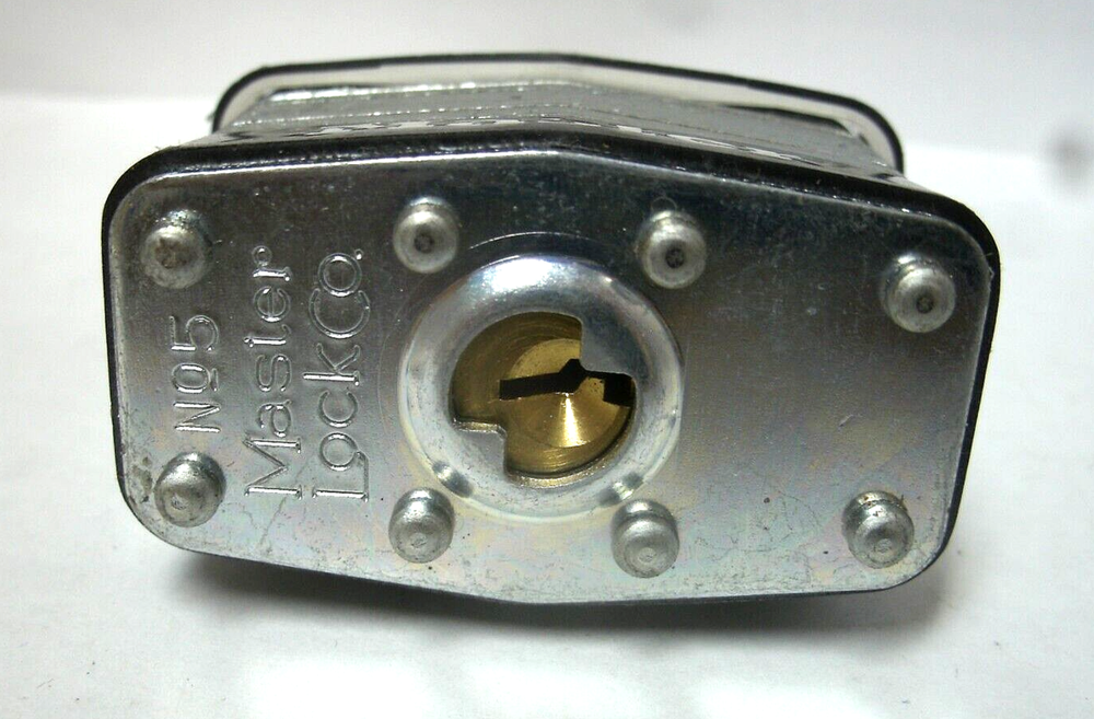 Master #5, 5KALJ-Laminated Padlock-3/8" Shackle-NEW!