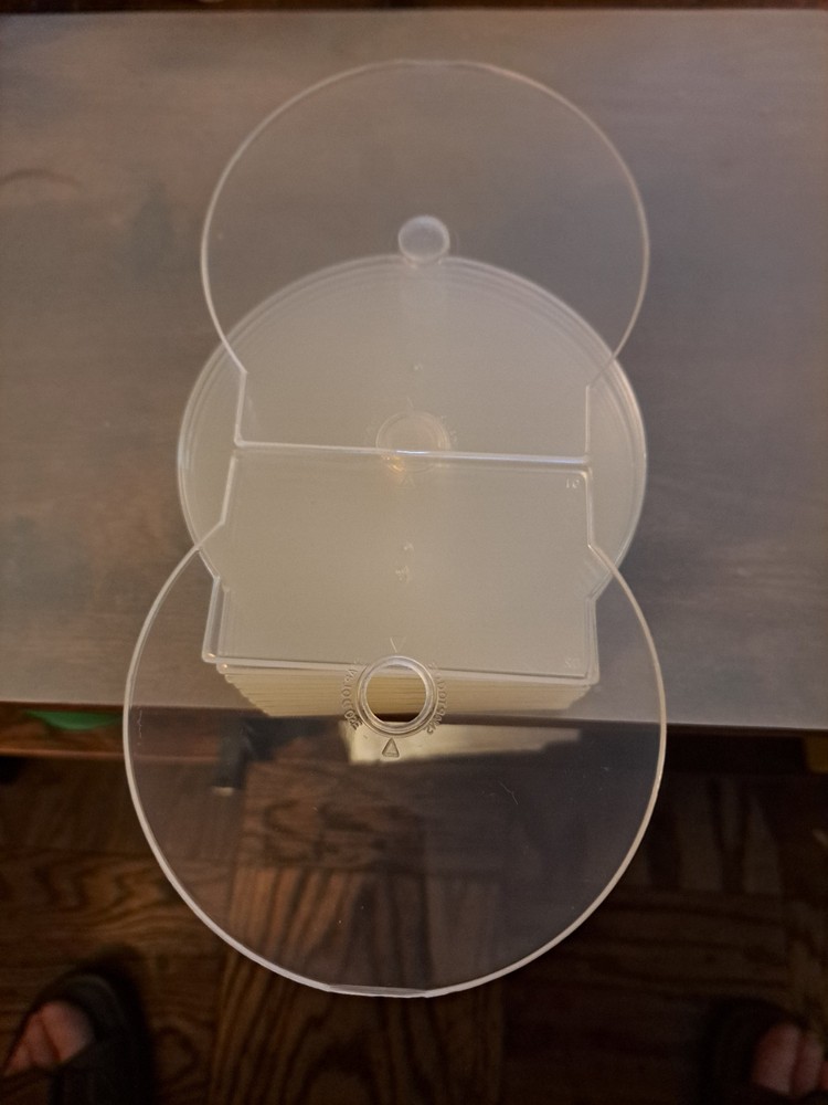 15 CLEAR CLAMSHELL DVD CASES  NEW  ShipsFree