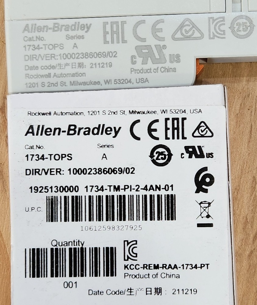 AB 1734-TOPS POINT I/O Terminal Base 1734TOPS New in Factory Box Free Shipping