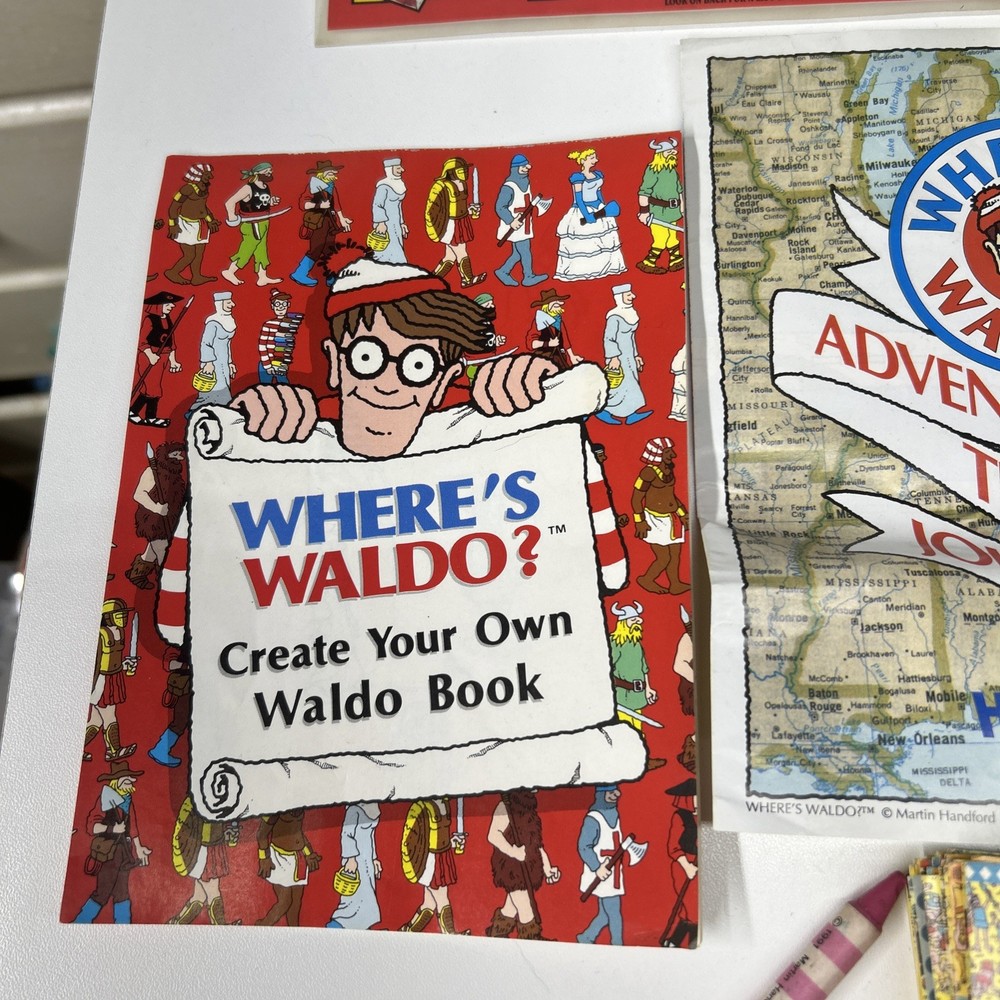 VTG 90’s Where’s Waldo Mixed Collection Lot