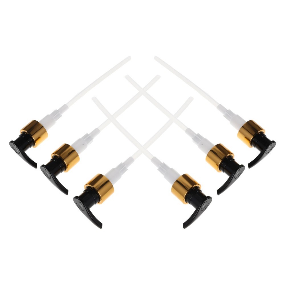 6pcs Bottle Dispenser Pumps: Plastic Lotion Pump Replacement for Hand Soap or