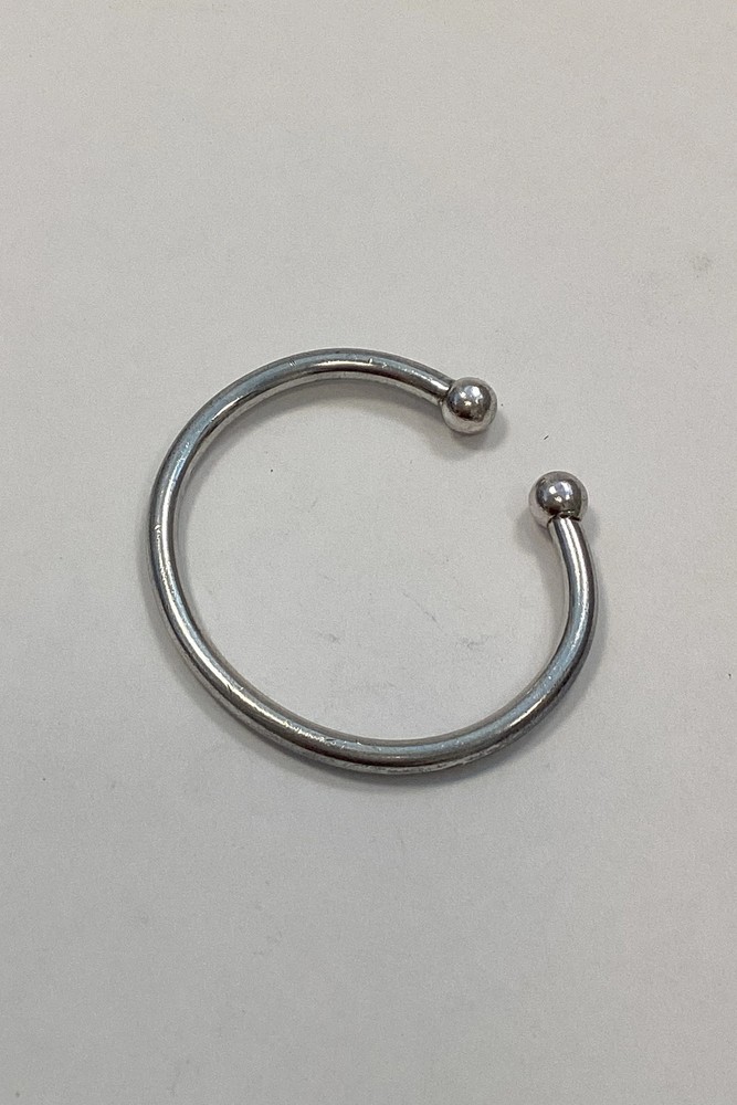 Ole Jacobsen Modern Open Bangle in Sterling Silver