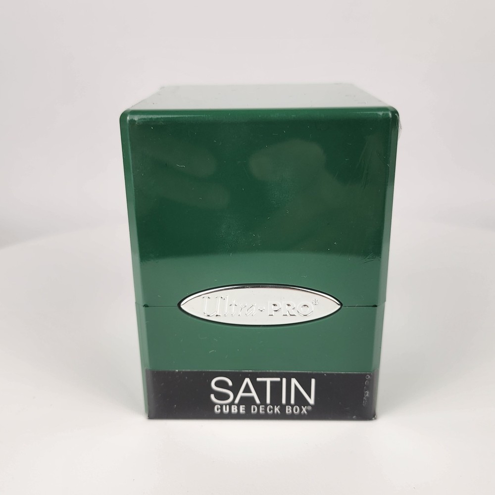 Ultra PRO Satin Cube Deck Box – Forest Green (E-15588) TCG Storage