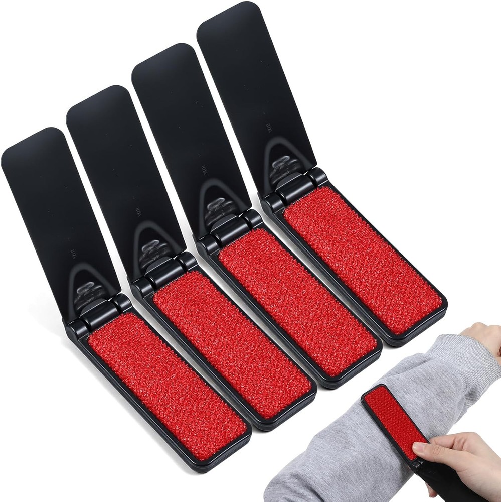 2pc Reusable Mini Lint Remover Brushes Compact Lints Removal Tool