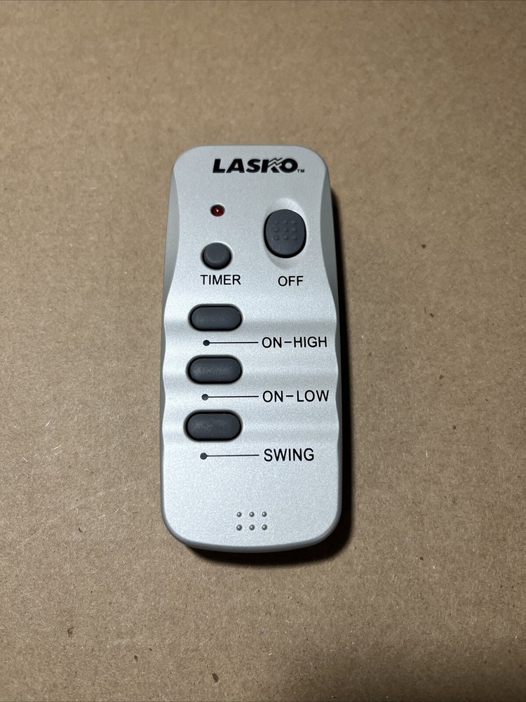 LASKO Oscillating Fan Remote Control Timer Silver Replacement Original OEM Works
