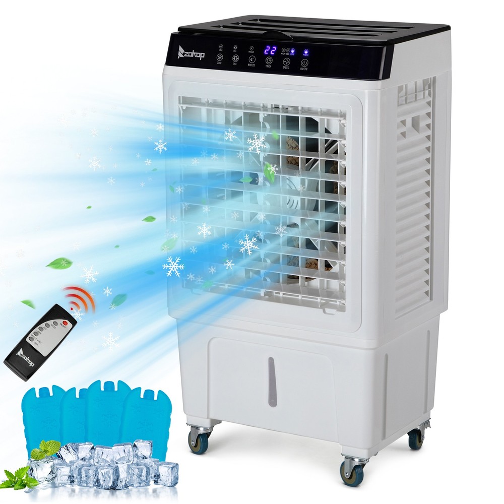 Business Home Indoor Outdoor Evaporative Swamp Air Cooler 30 40 50 60L 3 Speeds