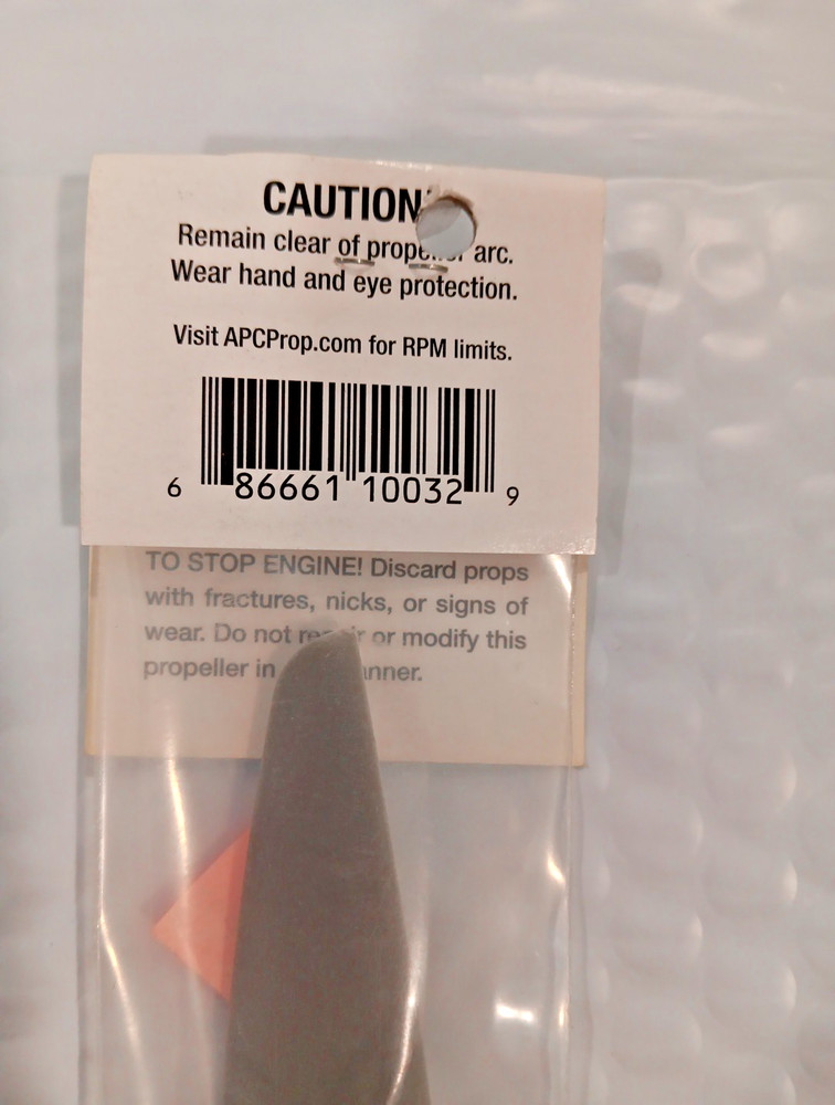 APC C-2 PROPELLER NEW! 10 x 5.5 MRP - Multi Rotor Pusher